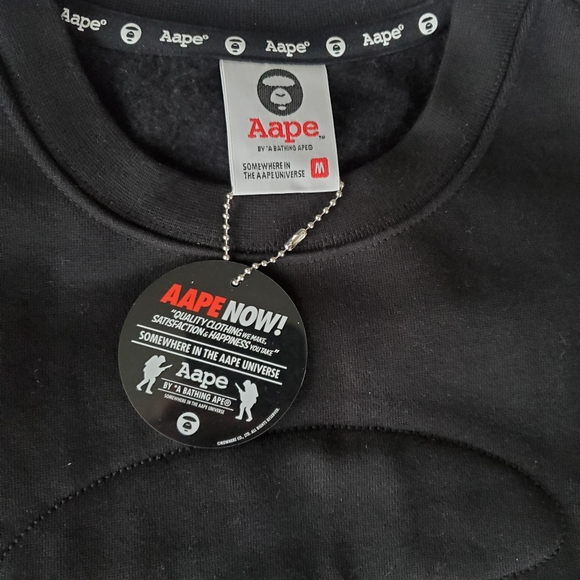 ❌️SOLD❌️ 🐵Aape by a bathing ape Crewneck NWT - Picture 5 of 9